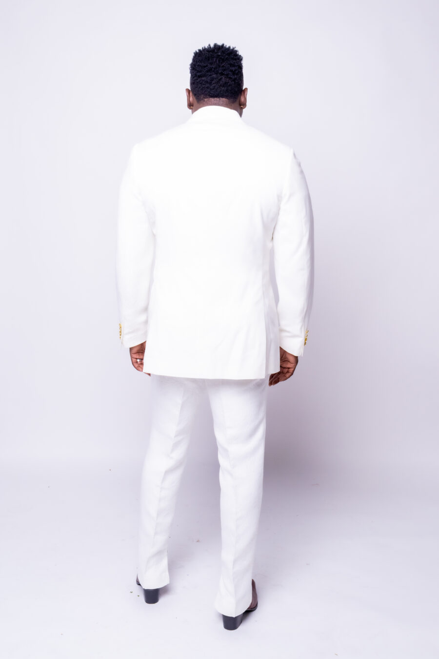 White Luxe Suit - Image 4