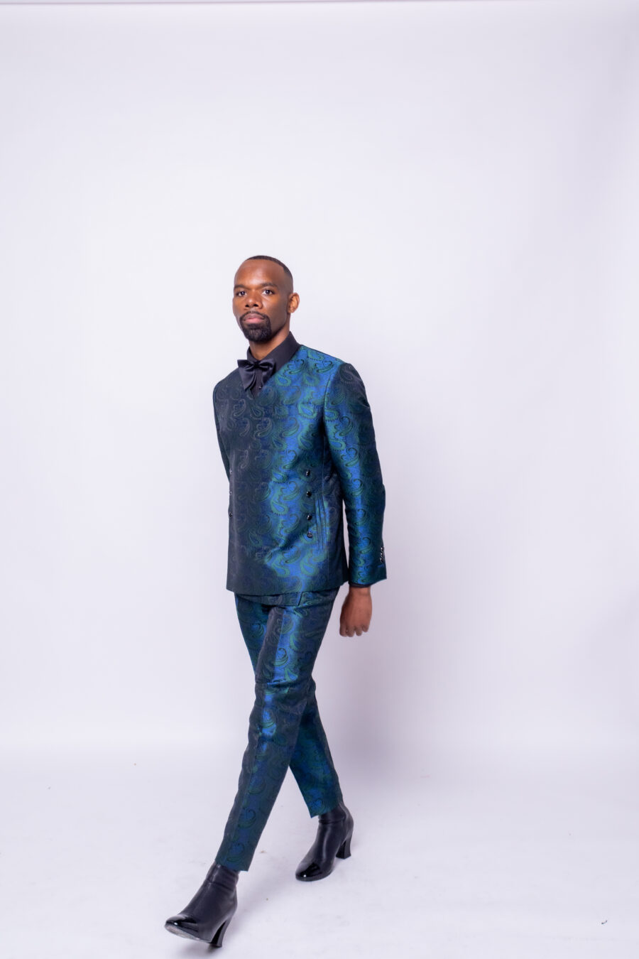 Midnight Paisley Tuxedo - Image 2