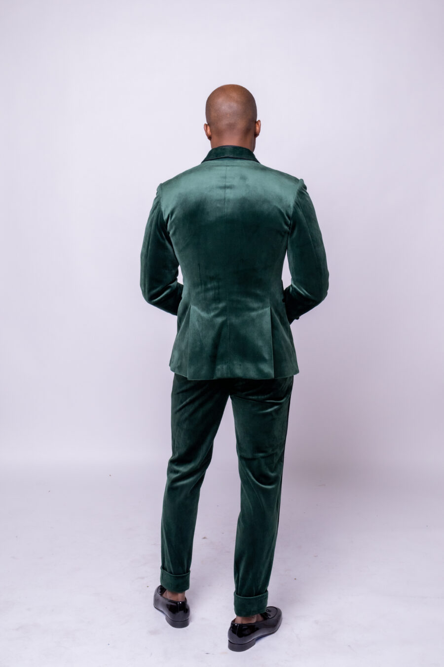 Emerald Velvet Suit - Image 5