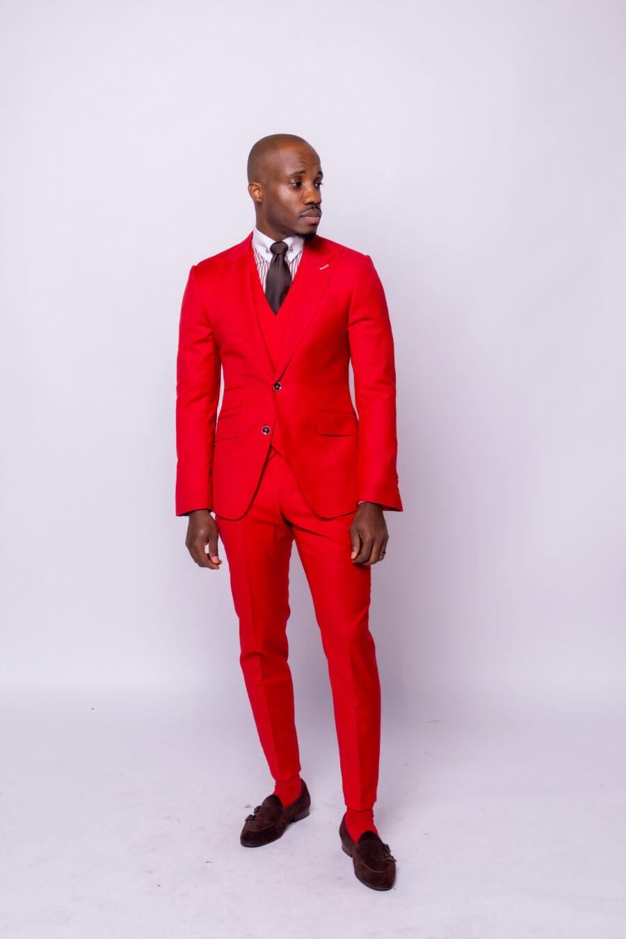 Red Classic Suit