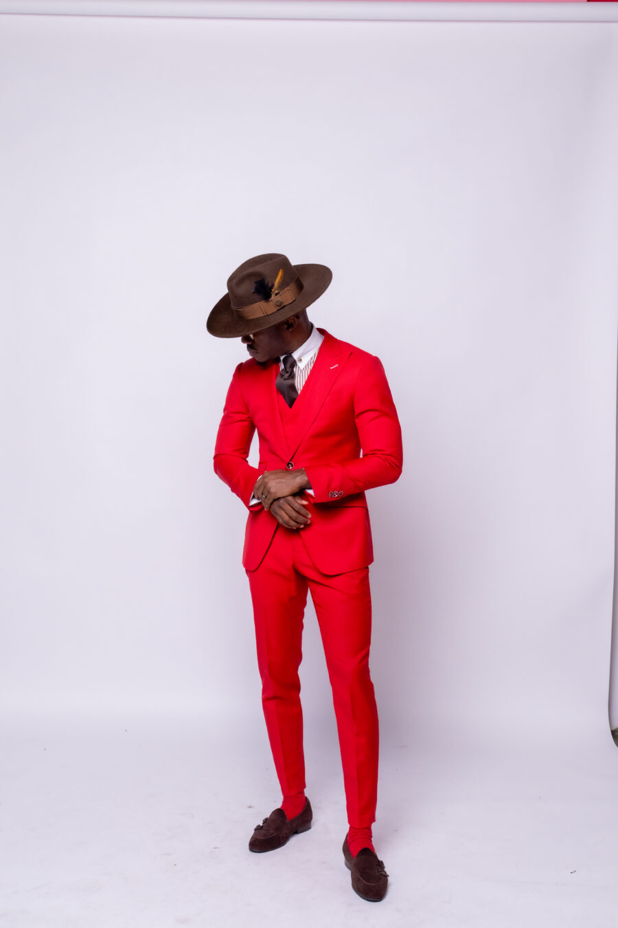 Red Classic Suit - Image 4