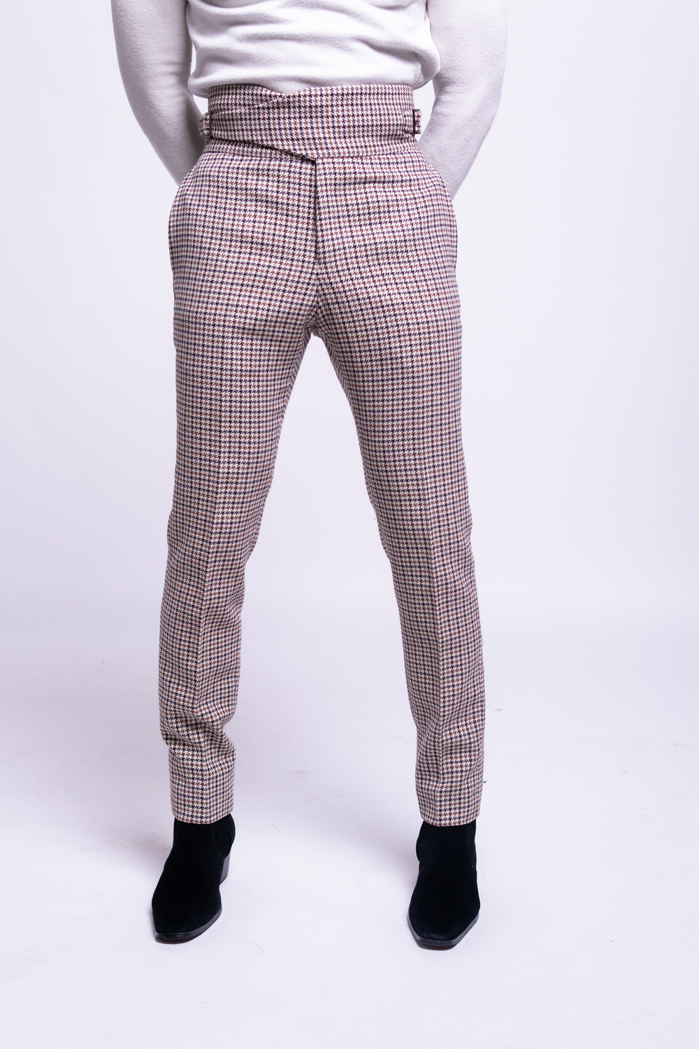 Dapper Dogtooth Slacks