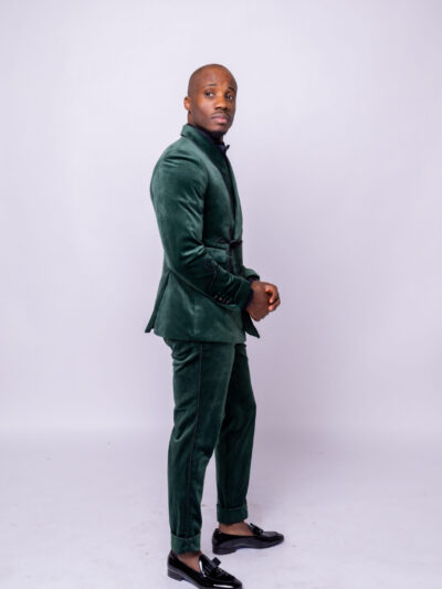 Emerald Velvet Suit