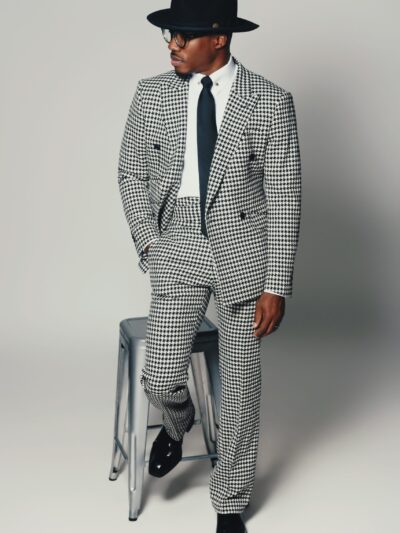 The Icon – Houndstooth Double-Breasted Suit