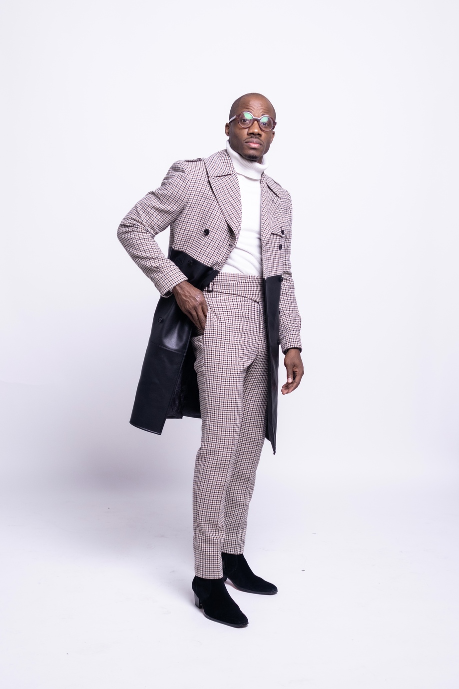 Dapper Dogtooth Slacks - Image 4