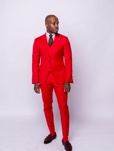 Red Classic Suit