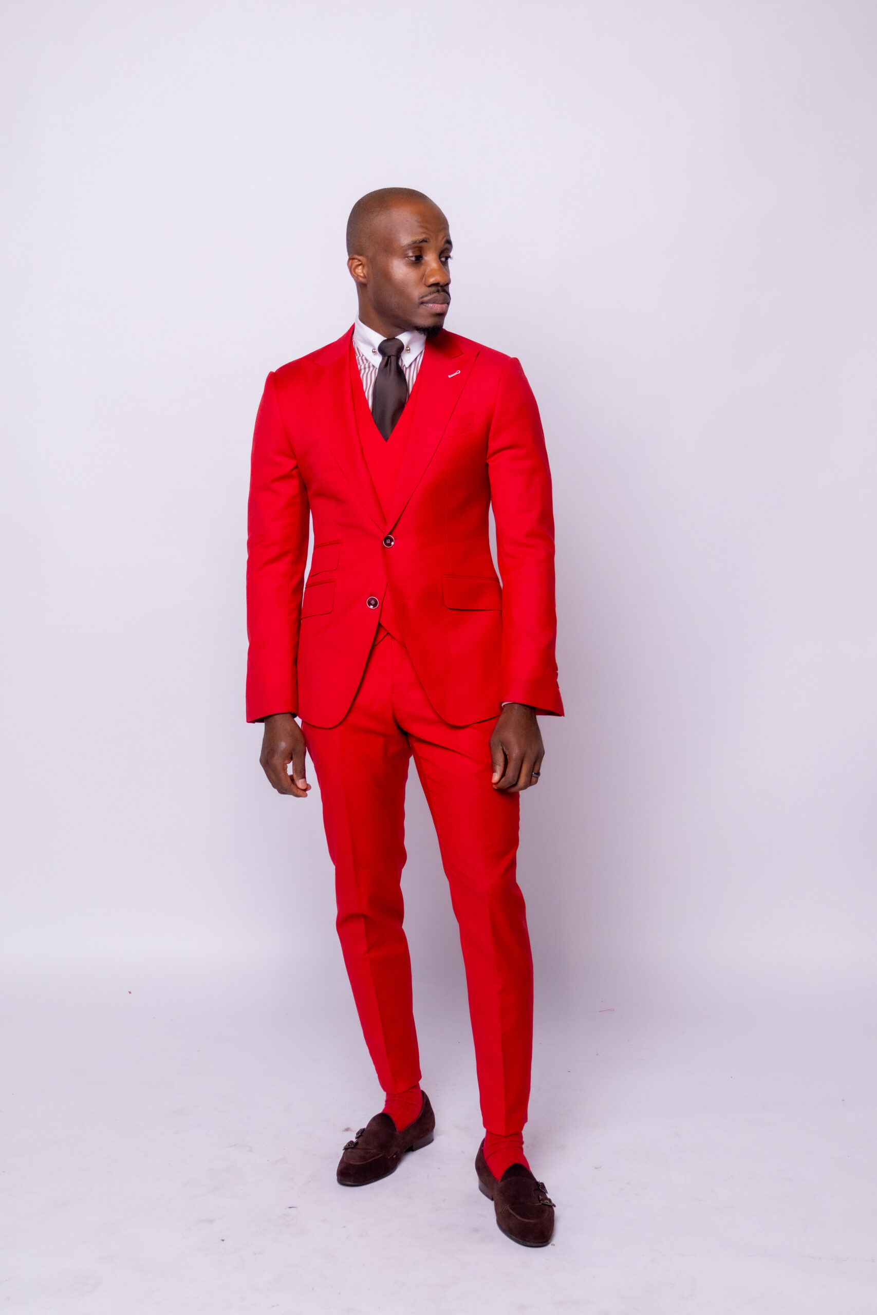 Red Classic Suit
