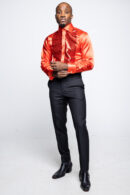 Red Sun Sequins Shirt