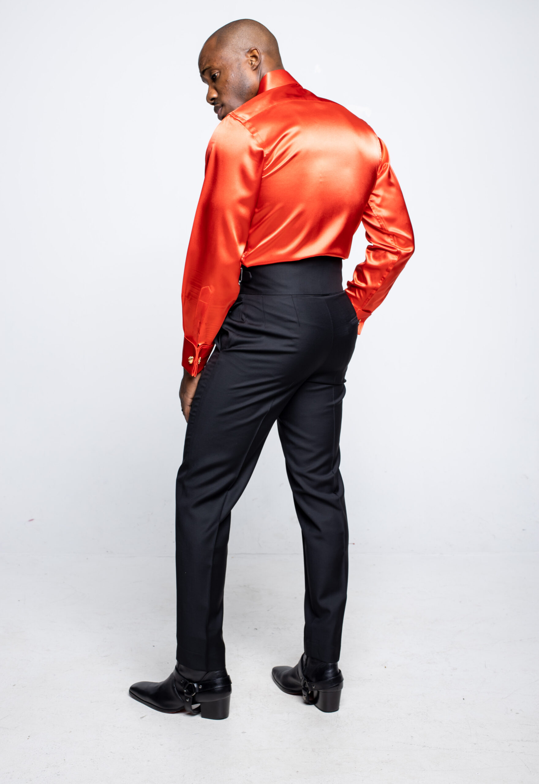 Red Sun Sequins Shirt - Image 3